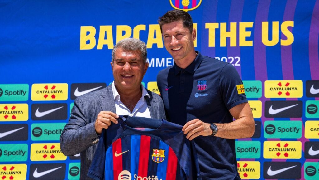 The story behind the attempted scam against Barcelona in the signing of Robert Lewandowski in 2022
