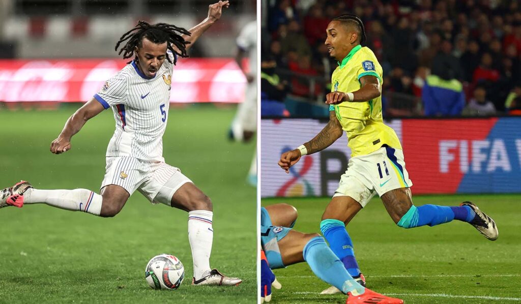 Raphinha and Koundé shine with their national teams on the FIFA date