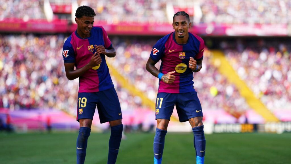 The statistic that highlights the influence of Lamine Yamal and Raphinha on FC Barcelona’s game