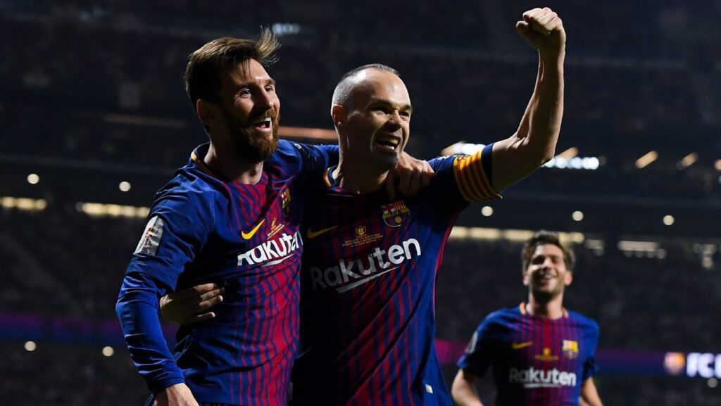 From one culé legend to another! Leo Messi’s moving message to Andrés Iniesta for his retirement