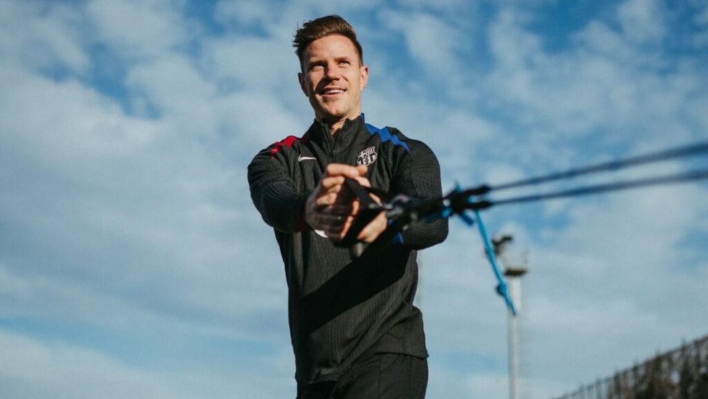 Good news for Barça! Ter Stegen starts his recovery process