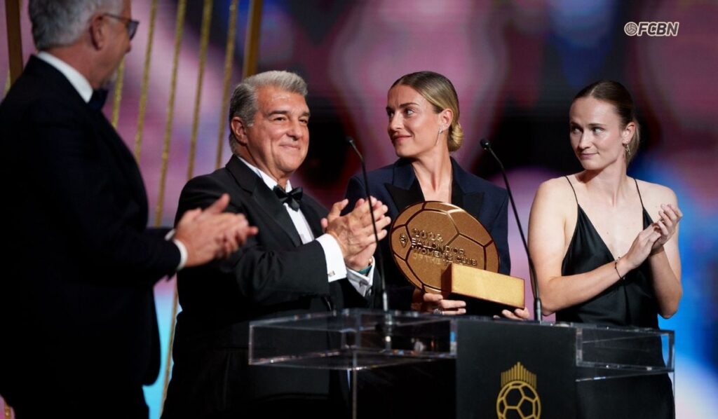 FC Barcelona is chosen as the best women’s team of the year!