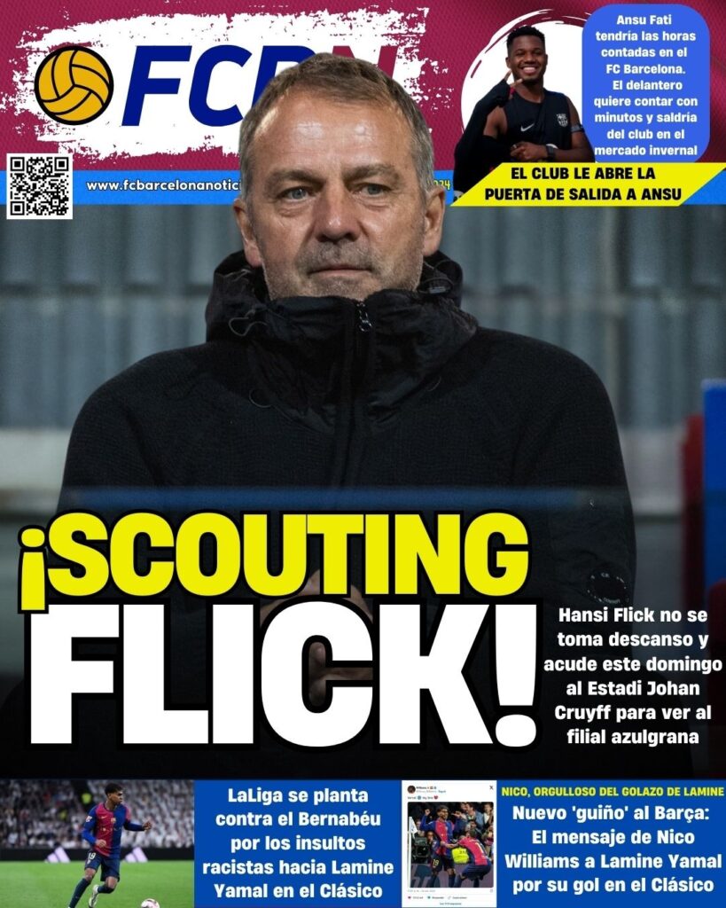 FCBN cover 10/28/2024: SCOUTING FLICK