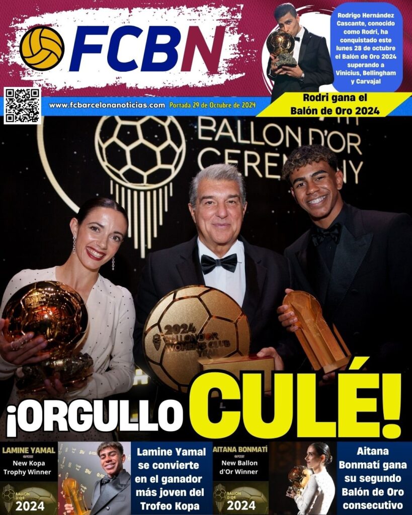 FCBN cover 10/29/2024: CULÉ PRIDE