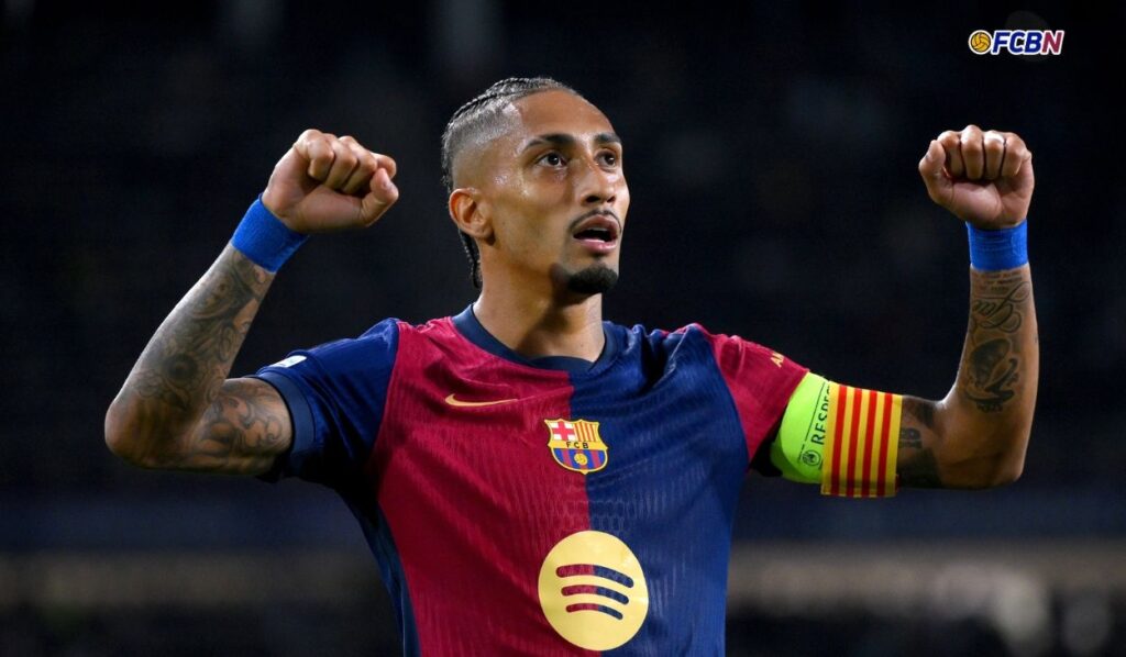 BRUTAL! Raphinha has already accumulated 6 goals and 3 assists with Barça this season