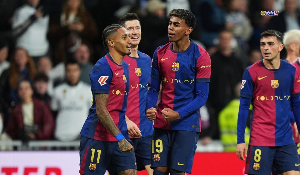 Europe’s deadliest trident! Lewandowski, Lamine Yamal and Raphinha led the ‘bath’ to Madrid