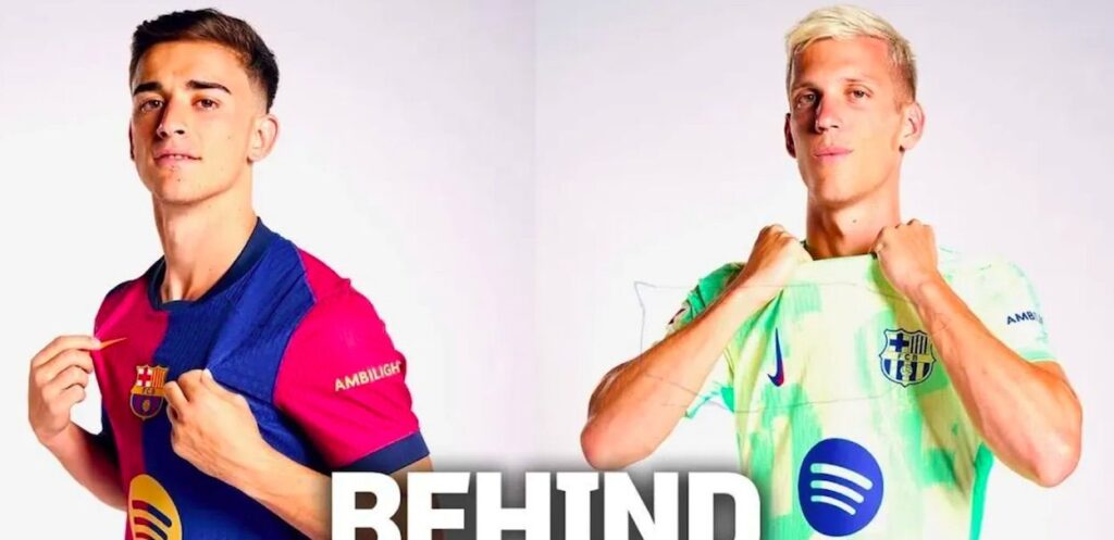 The best moments of the FC Barcelona first and third kit photo shoot