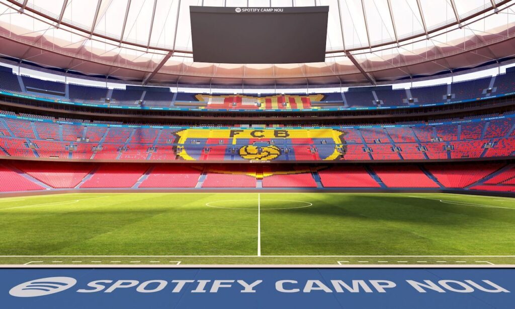 This is what the new Spotify Camp Nou will look like for FC Barcelona’s first match