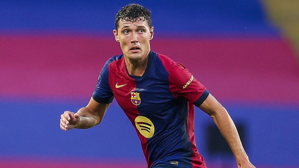 The date on which Barcelona plans to be able to count on Andreas Christensen again