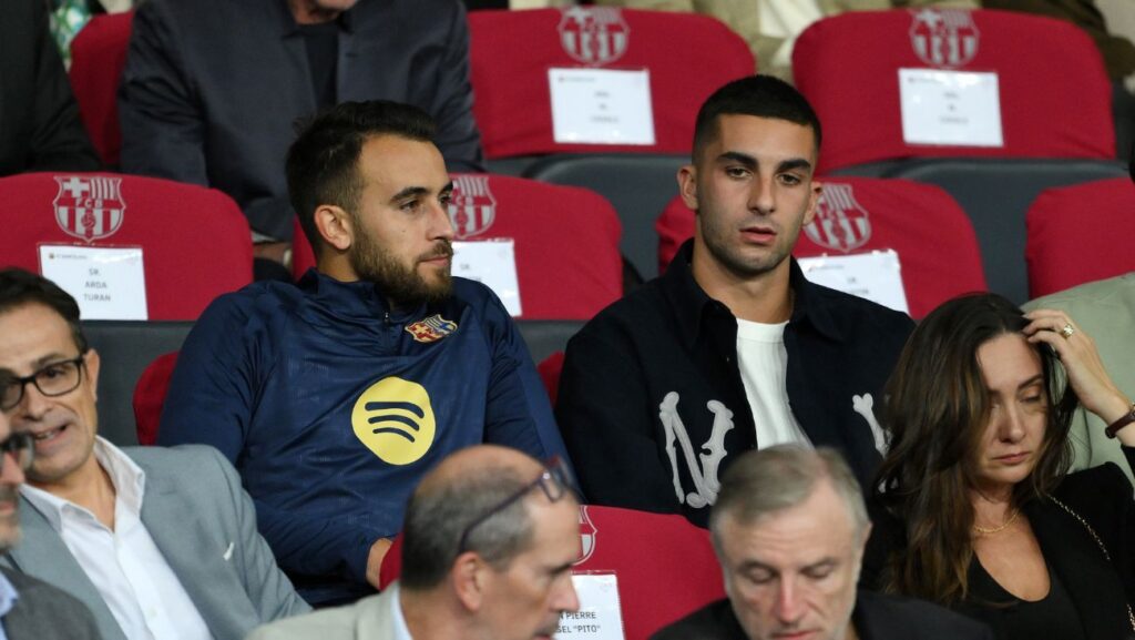 One of the injured Barça players takes another step in his recovery