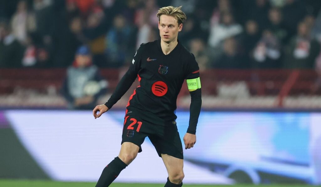 Frenkie de Jong missed a golden opportunity in his first start in 7 months