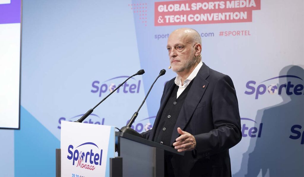 Javier Tebas charges against FIFA and UEFA for excluding the leagues in decision making