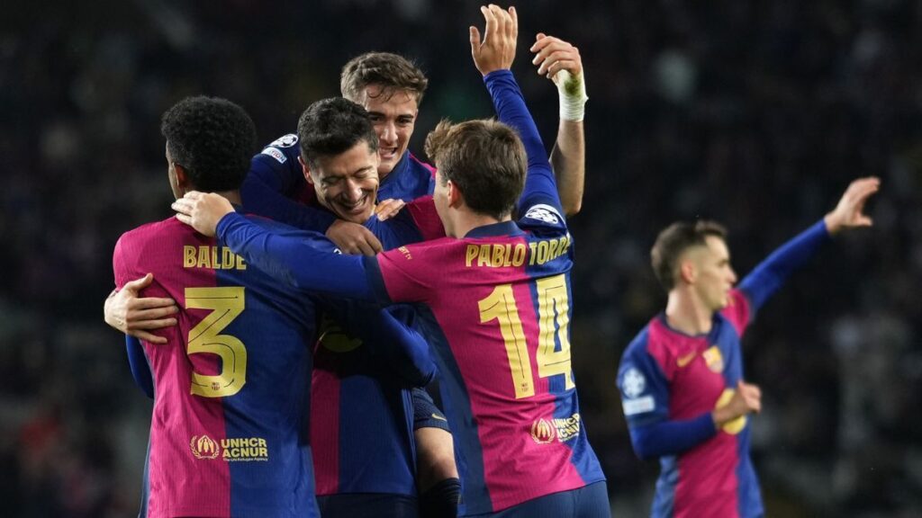 FC Barcelona was the leader of the Champions League for 17 minutes