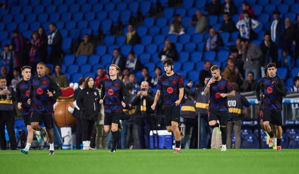 Barcelona dressing room criticises referee for Lewandowski’s disallowed goal