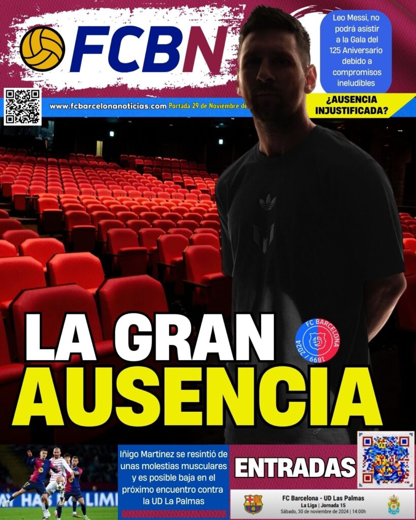 FCBN Cover 11/29/2024: THE GREAT ABSENCE