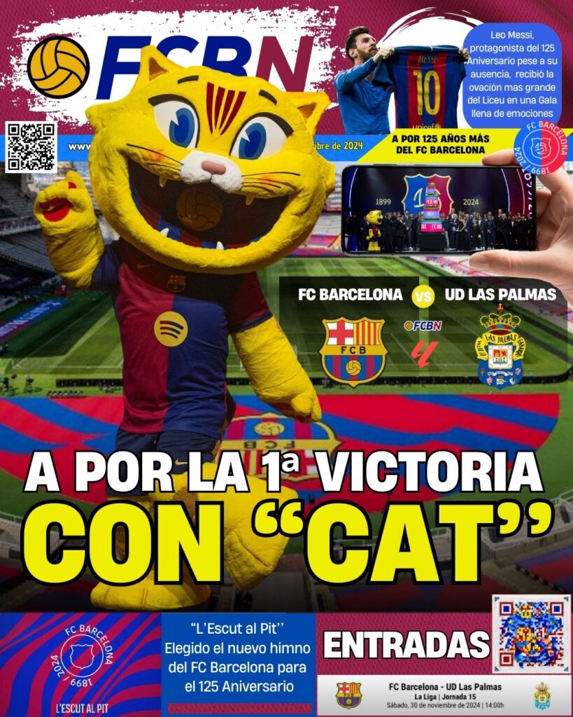 FCBN cover 11/30/2024: GOING FOR THE FIRST VICTORY WITH “CAT”