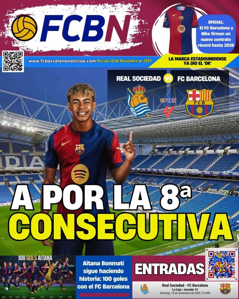 FCBN cover 10/11/2024: GOING FOR THE 8TH IN A ROW