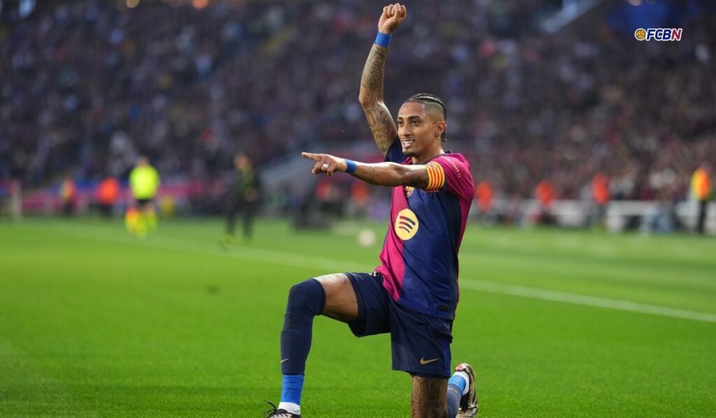 Raphinha breaks his record for goalscoring at FC Barcelona!