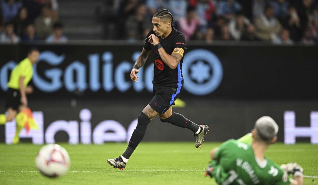 Raphinha was one goal/assist away from equalling his best offensive output in Barcelona