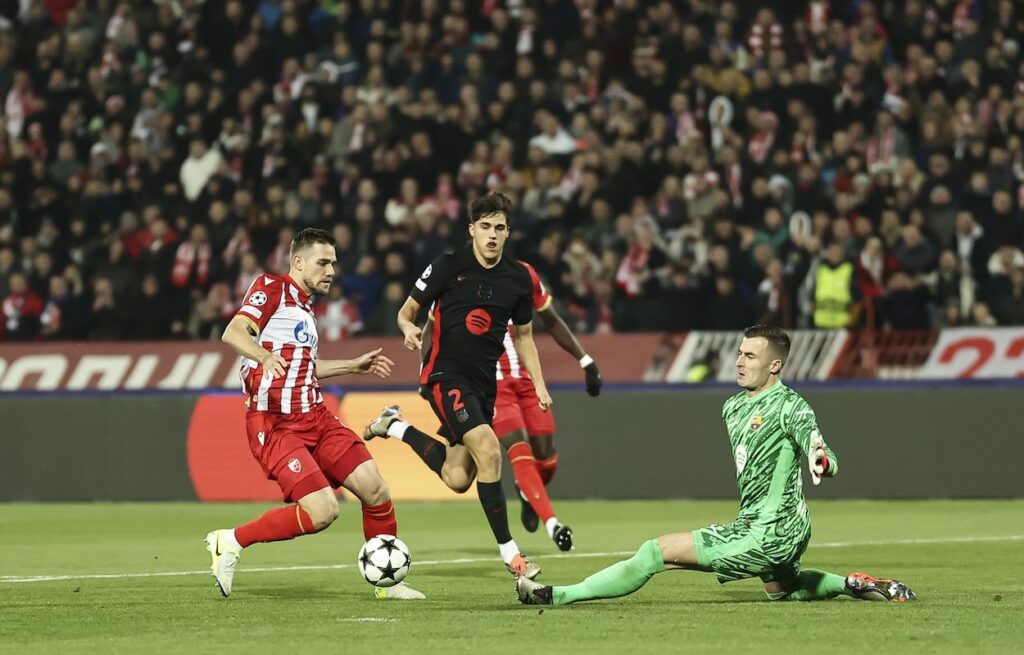 HIGHLIGHTS: ESTRELLA ROJA 2-5 BARCELONA – CHAMPIONS LEAGUE 2024/25