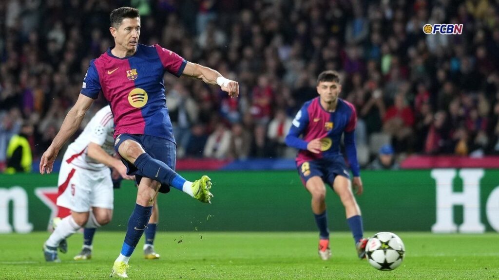 Historical! Robert Lewandowski became the 3rd footballer to score 100 goals in the Champions League