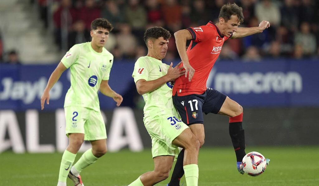 Hansi Flick’s alternatives to cover the possible loss of Cubarsi in Anoeta