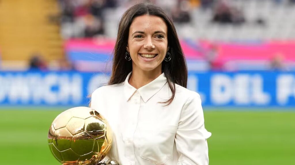 Aitana Bonmatí, second Barça footballer to receive the Creu de Sant Jordi