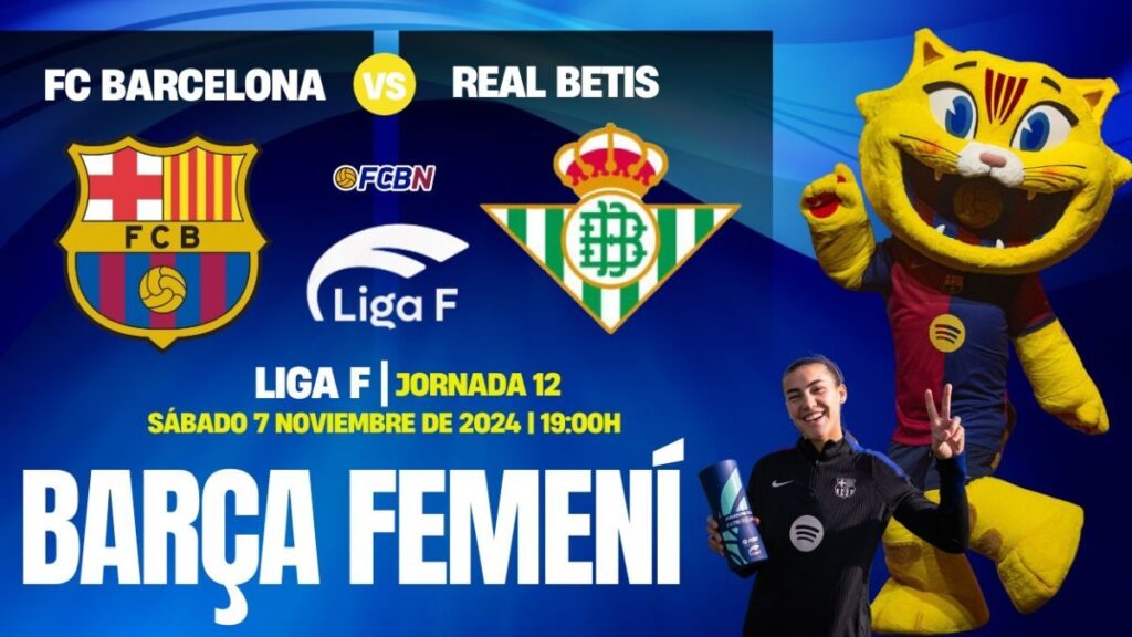 FC Barcelona vs. Betis: Lineups, Kickoff Time, and TV Coverage for the Liga F Match