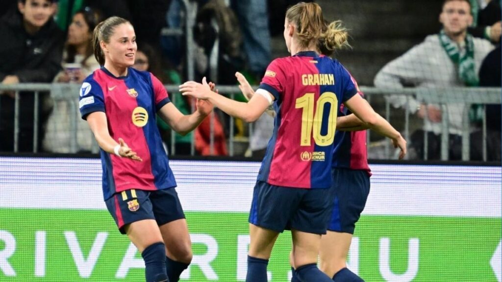 Barça steps forward: victory and qualification for the quarter-finals
