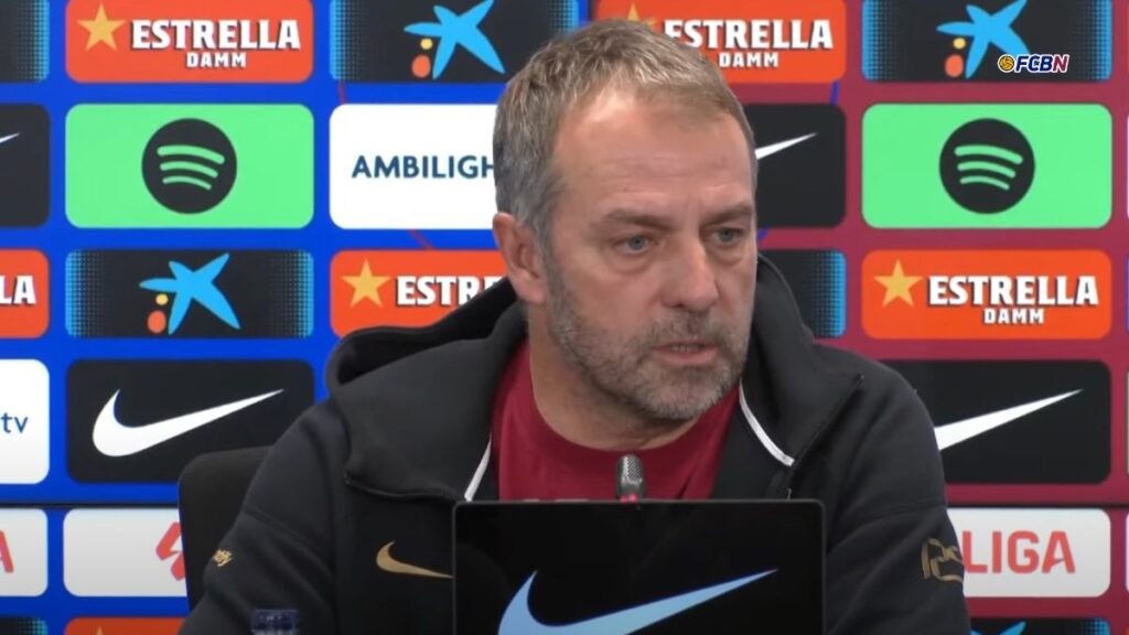 Hansi Flick does not rule out a ‘bombshell’ in the XI against Leganés