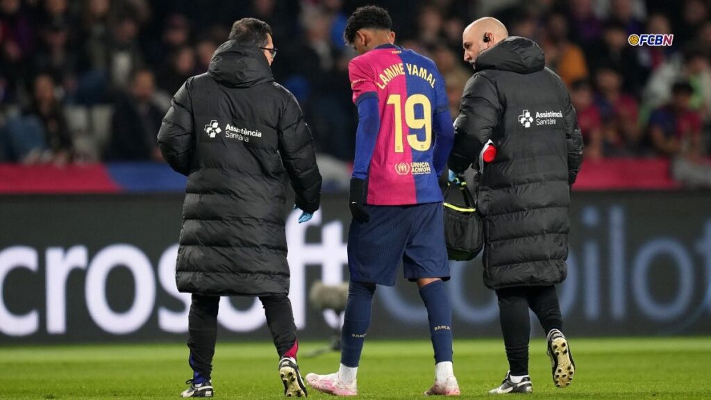 Problems for Barça: Lamine Yamal twisted his ankle and did he play injured?