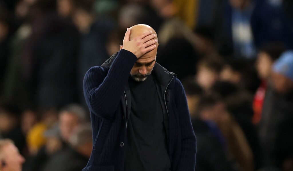 City is sinking: Guardiola devastated by the defeat in the Manchester derby