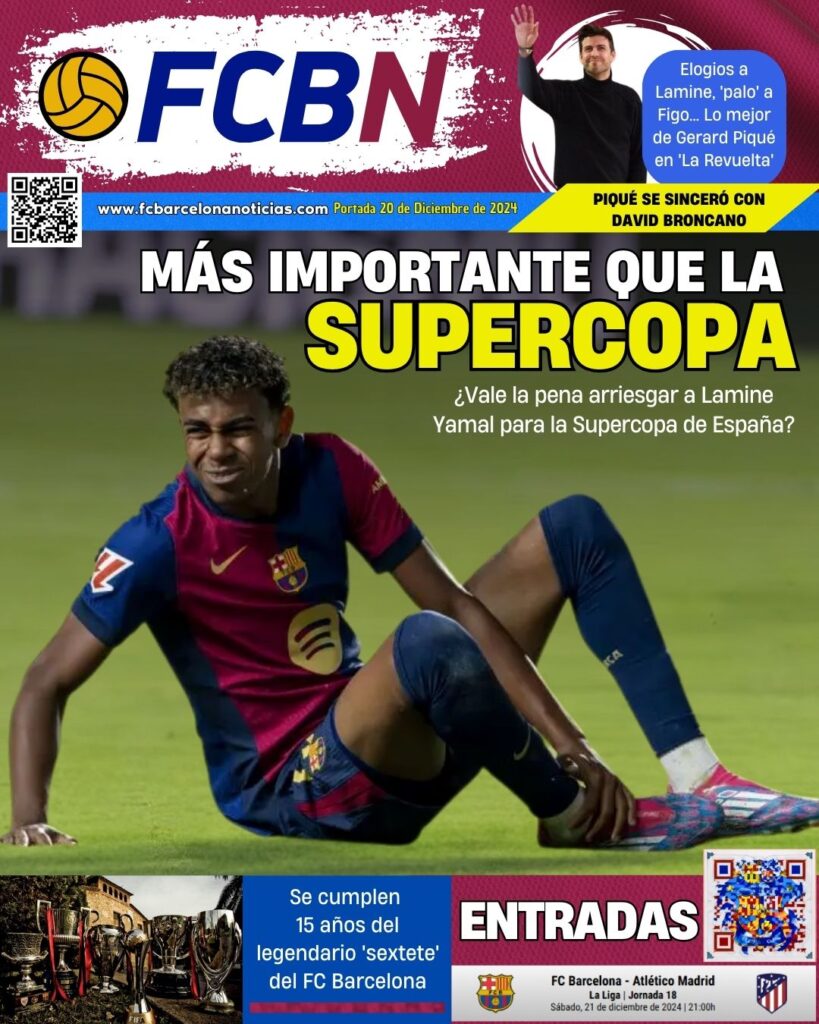 FCBN Cover 12/20/2024: MORE IMPORTANT THAN THE SUPER CUP