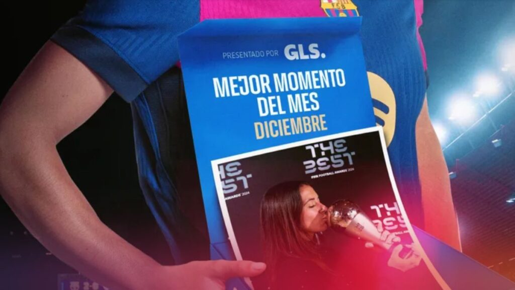 The culé fans crown Aitana Bonmatí and her The Best as the best of December