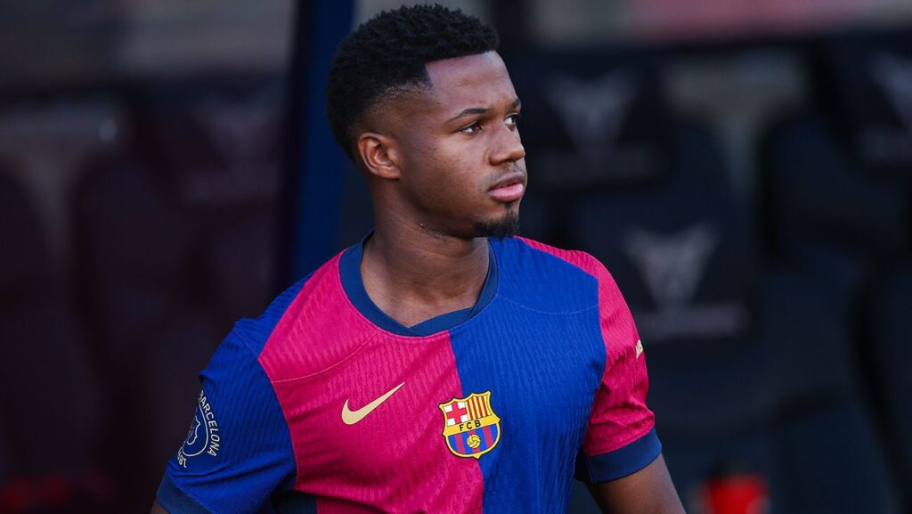 The factor that would be blocking the departure of Ansu Fati from FC Barcelona