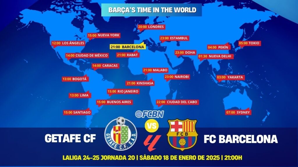Getafe vs FC Barcelona live and online: When and where to watch the LaLiga EA Sports match on TV