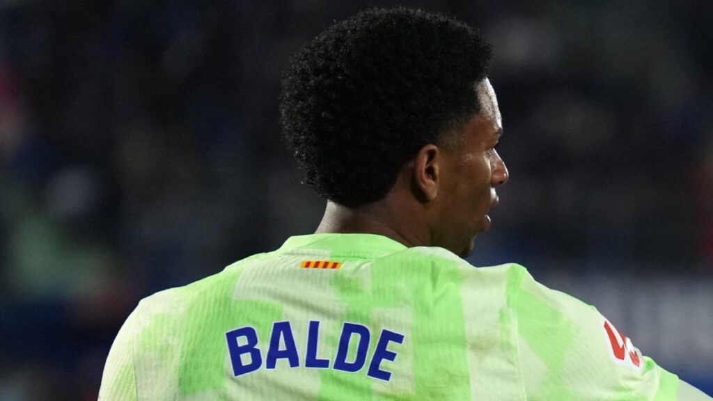 Balde reaches his best figures and settles the debate on Barça’s left-back