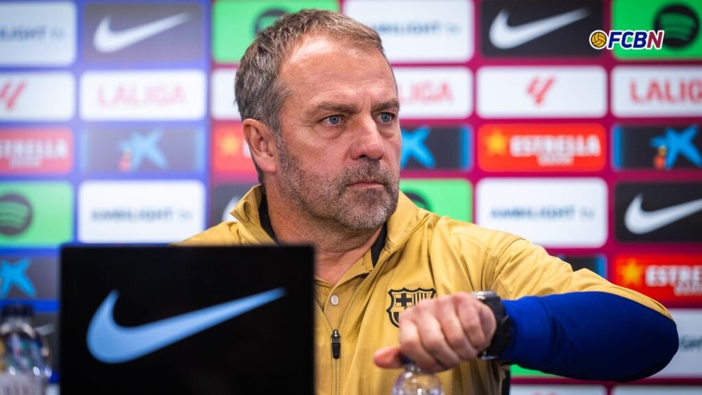 Hansi Flick was once again forceful regarding Ansu Fati’s future at Barça