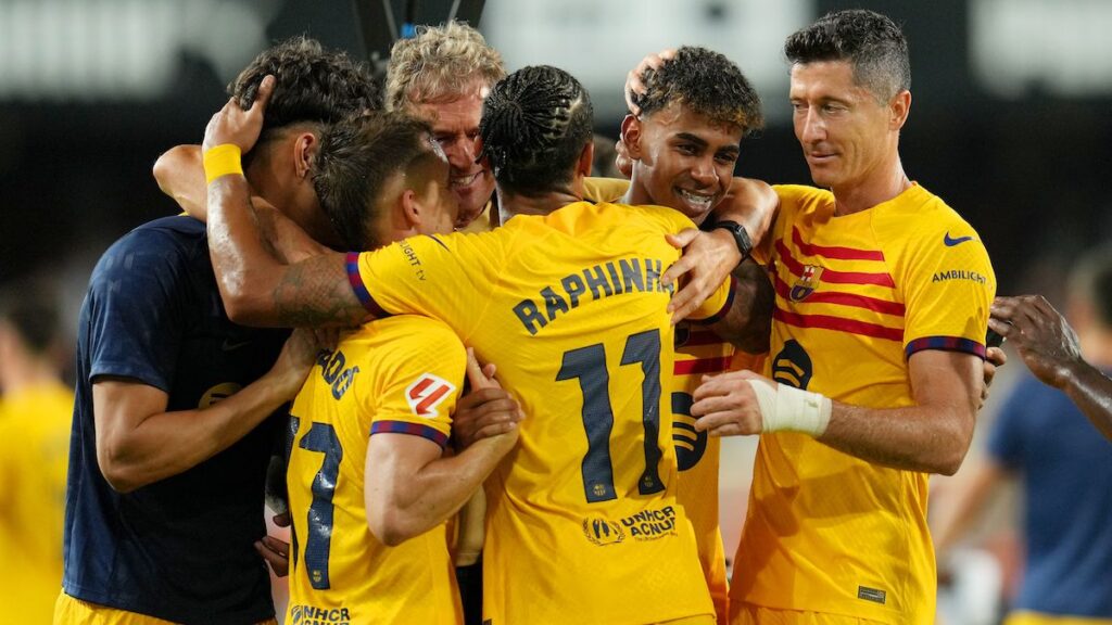 The schedule with the next five matches of Barcelona after winning 4-5 against Benfica in the UCL