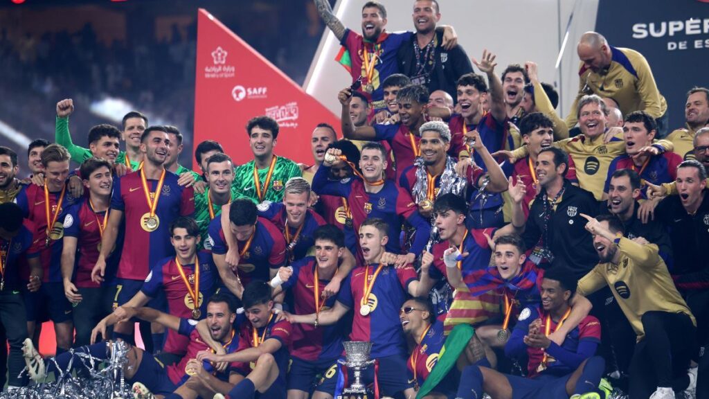 Winning the Spanish Super Cup: Synonymous with more than one title in the season for FC Barcelona