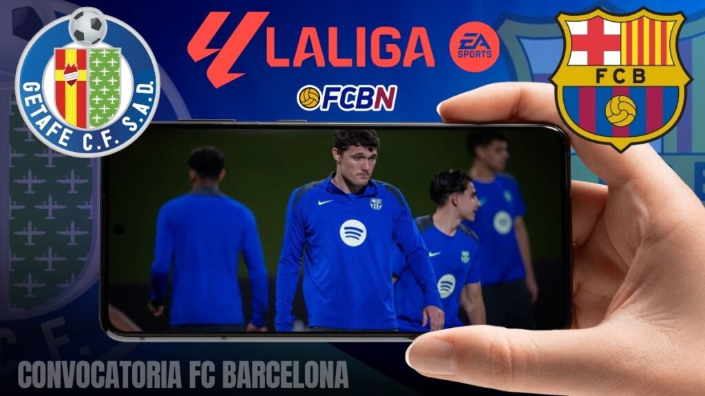 FC Barcelona Call-Up Against Getafe CF – LaLiga 2024/25