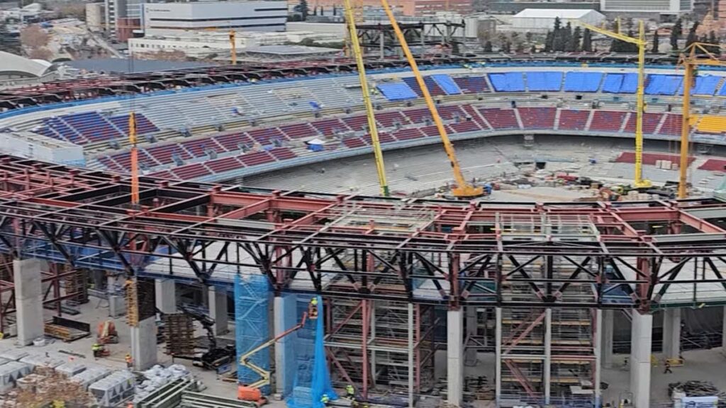 CAMP NOU: New progress in the renovations of the interior of the legendary home of FC Barcelona