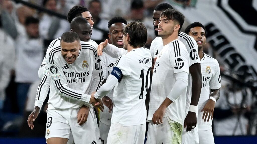 A ‘bland’ Real Madrid defeats Salzburg and dreams of the Champions Round of 16 (5-1)