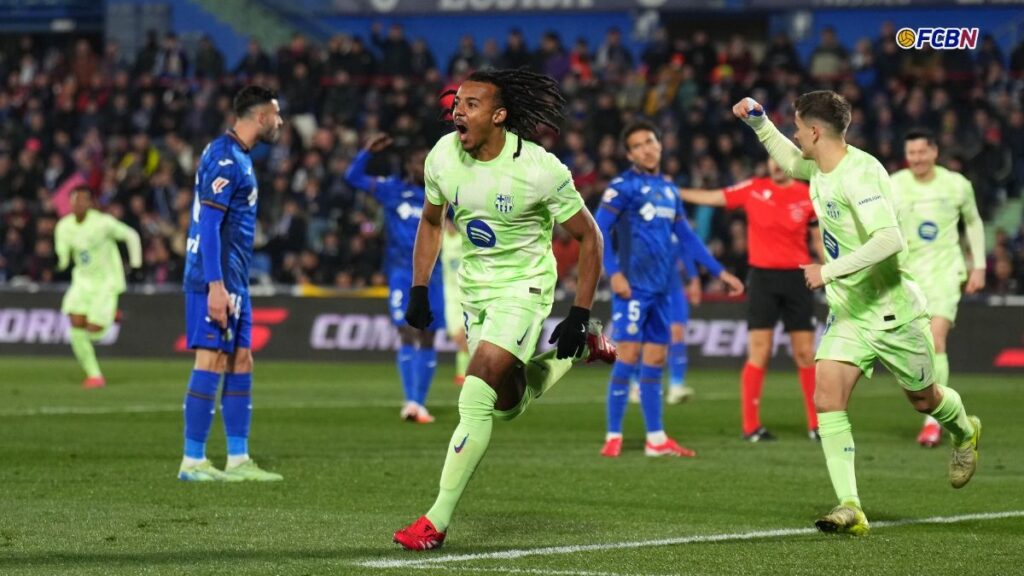 Koundé, on a roll: three goals in a season with Barcelona for the first time