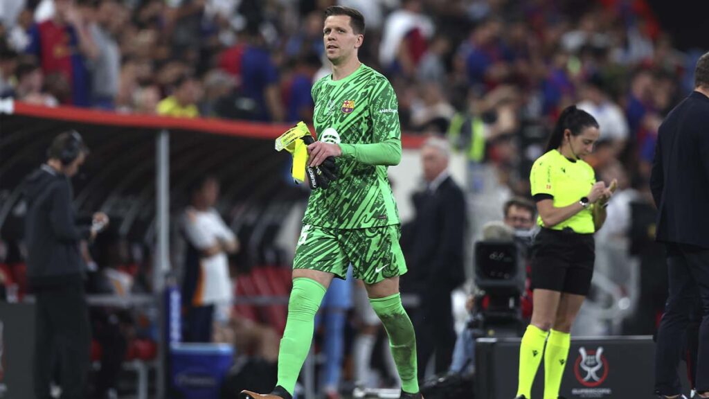 Szczesny speaks out after his expulsion: “Yes, I made a bad decision…”