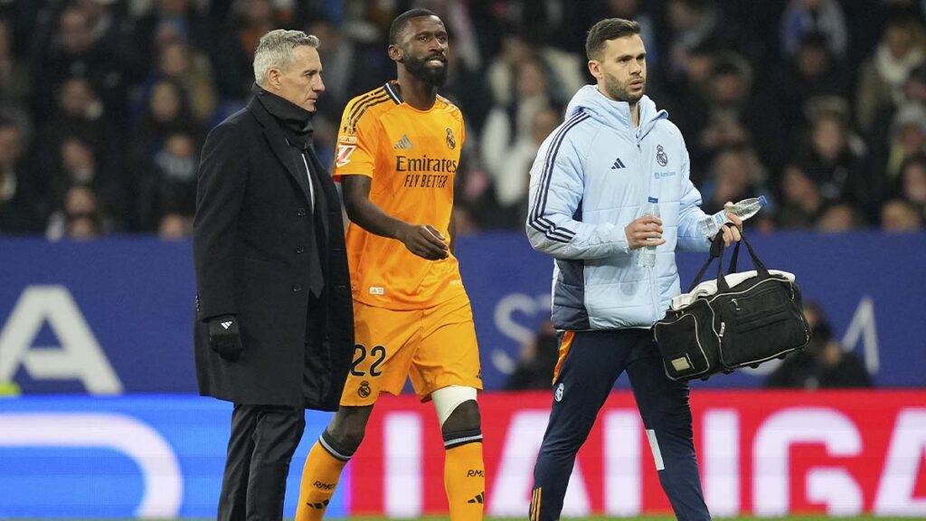 Panic at Real Madrid: Antonio Rüdiger injures himself ten days before the match against City
