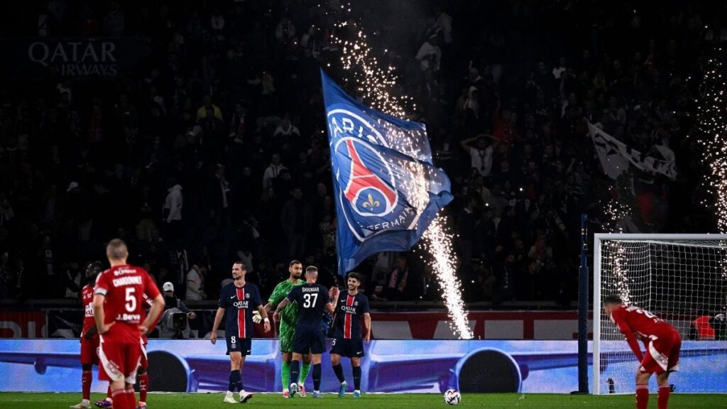 PSG will host Brest in a Champions League tie that is already on track