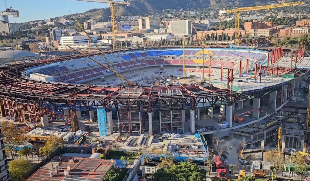 CAMP NOU: The news continues regarding the works at the historic home of the culés!