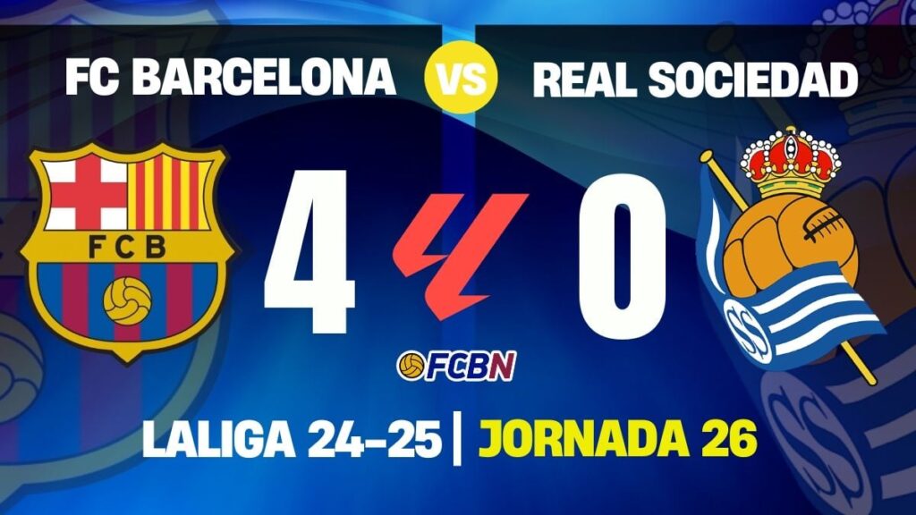 FC Barcelona 4-0 Real Sociedad: Leadership ‘made in La Masia’