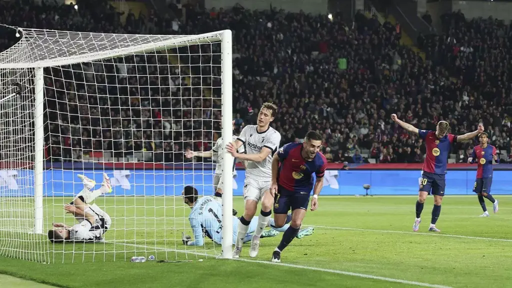 Barcelona is just one goal away from matching its scoring record in LaLiga 23-24